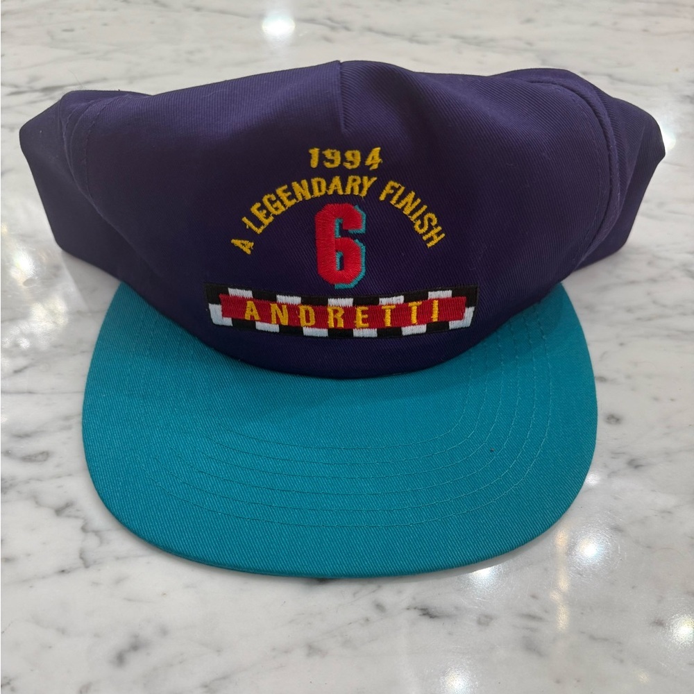 Vintage 1990s Michael Andretti Indy Car Racing Texaco Havoline Cap Hat SnapBack